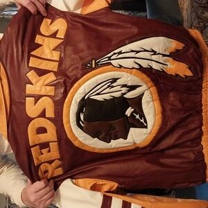 Redskins Leather Jacket (2XL)